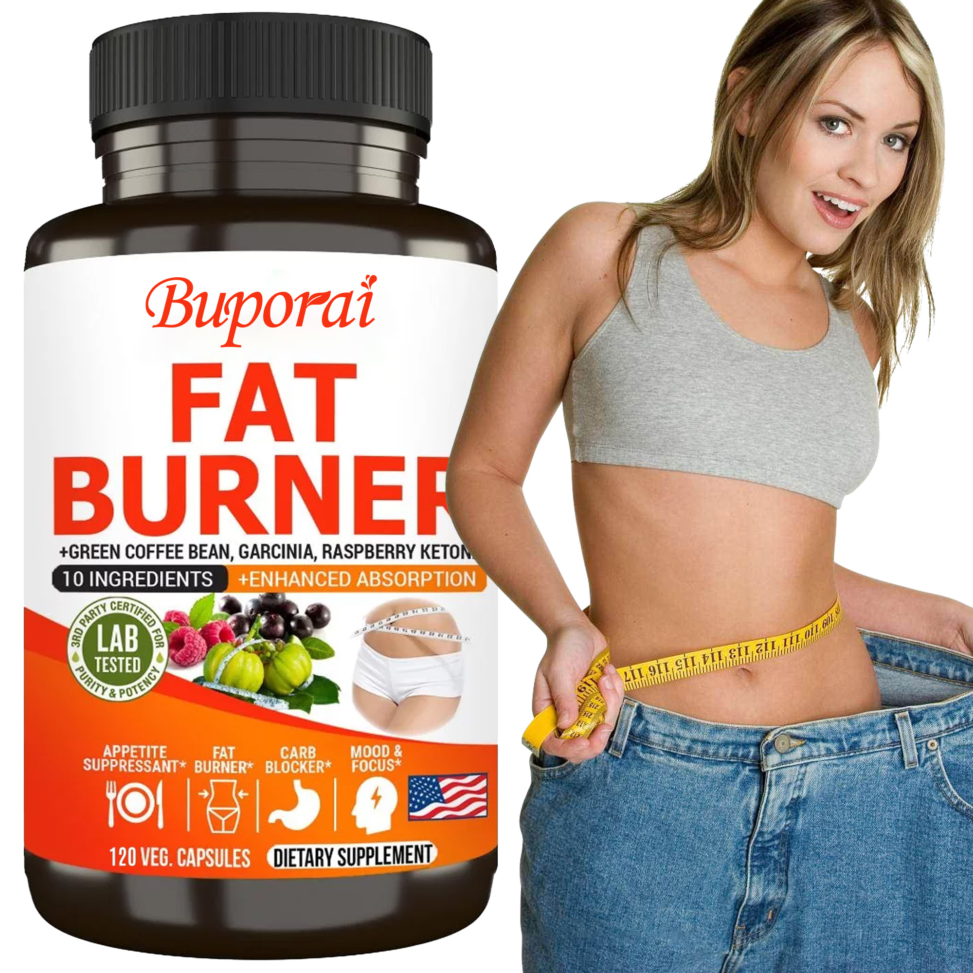 Coffee Tea Weight Loss - Fat Burner Capsules - Healthy Weight