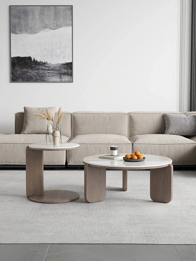 Coffee Tea Near - Nordic solid wood coffee table A