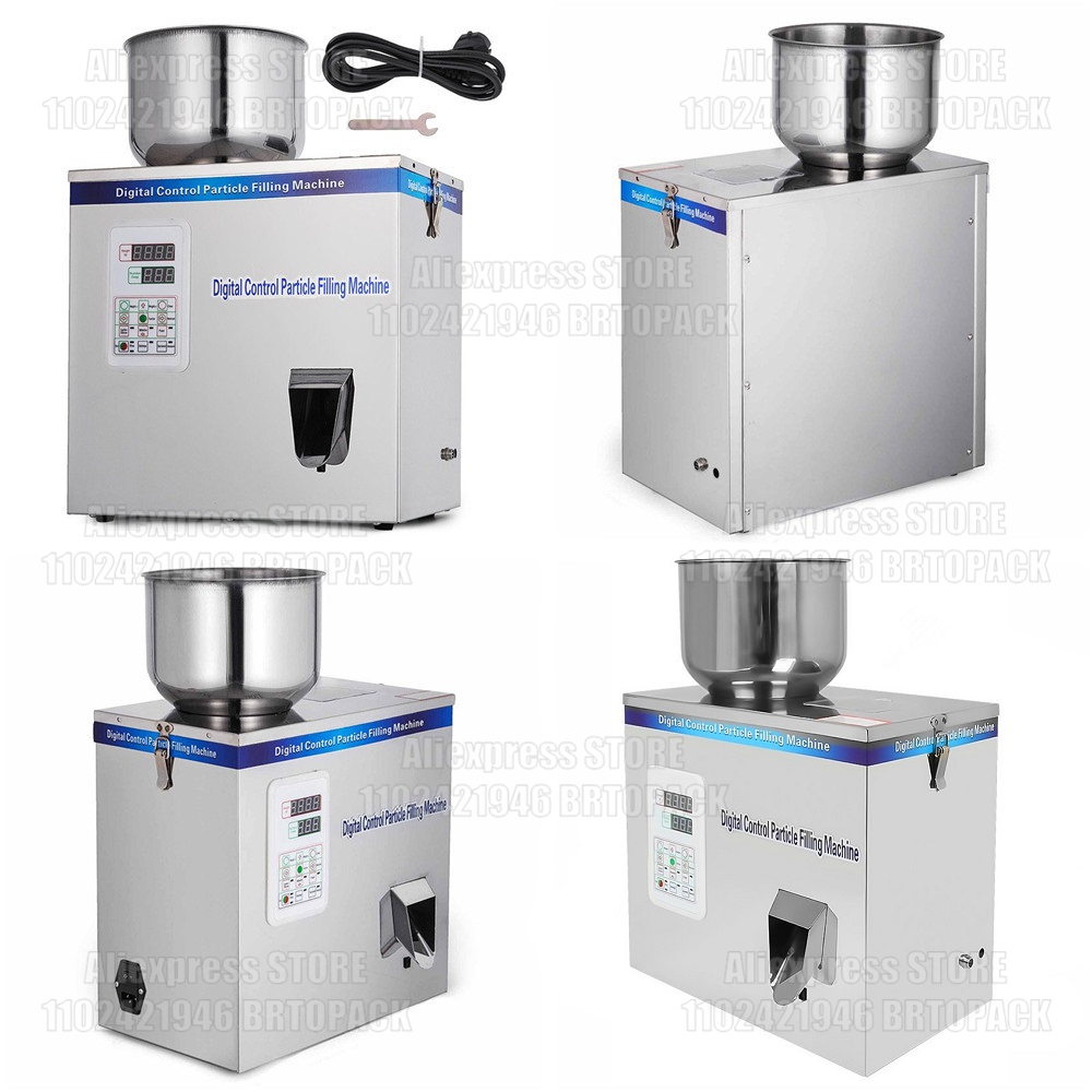 Coffee Bean & Tea Menu - Automatic Spice Powder Weighing Filling Machine