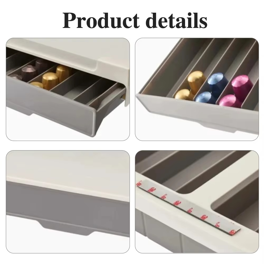 Space-Saving Coffee Capsule &  - Coffee Tea Drawer Organizer ulasan dan harga