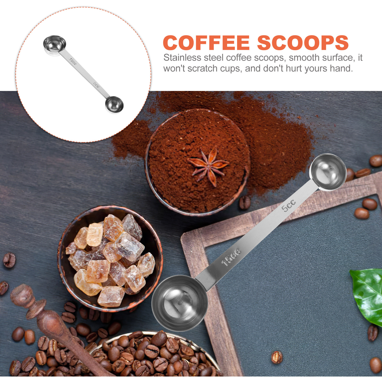 Premium Stainless Steel Measur - Coffee Leaves Tea ulasan dan harga