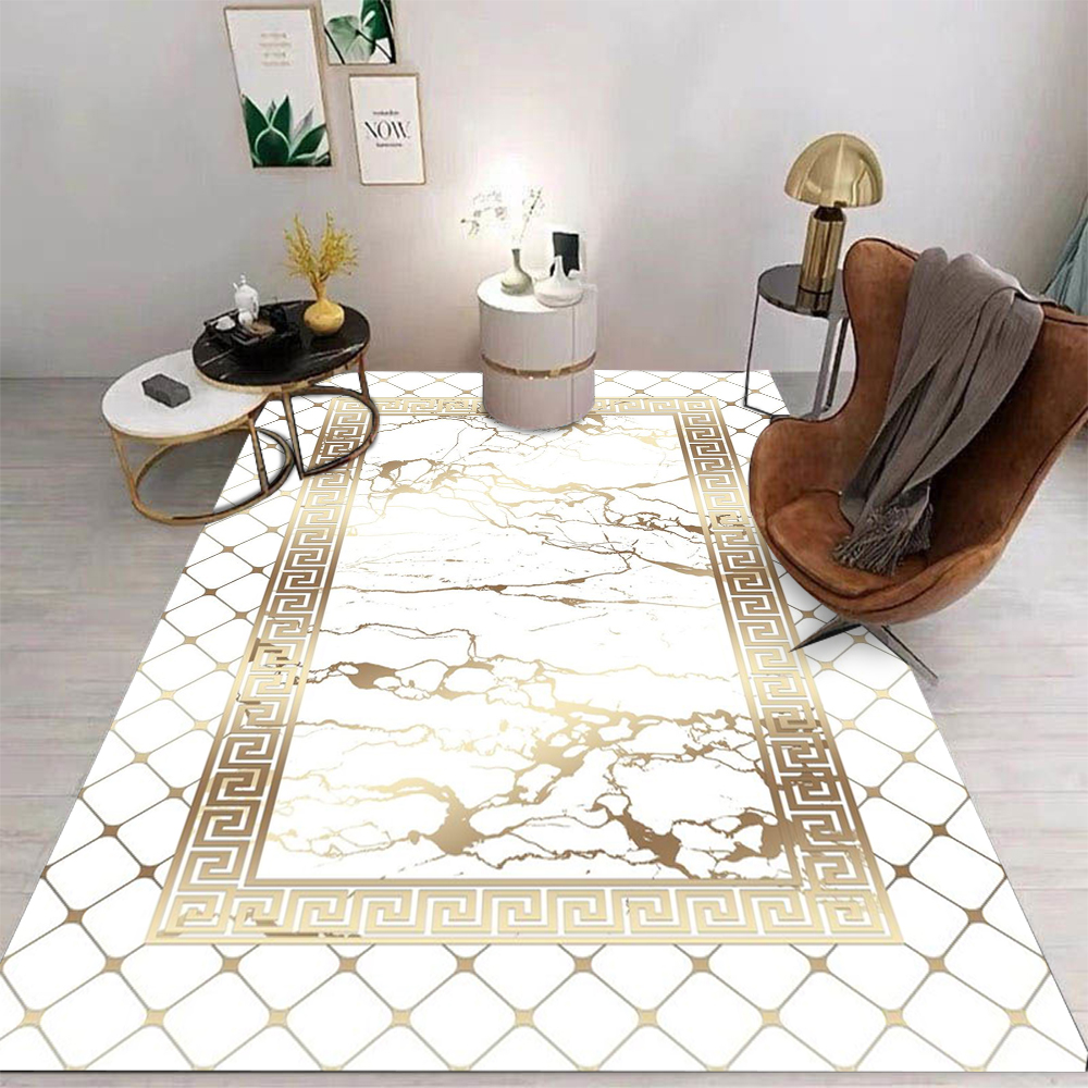 Modern Golden Luxury Carpet La - Coffee Tea Lounge ulasan dan harga