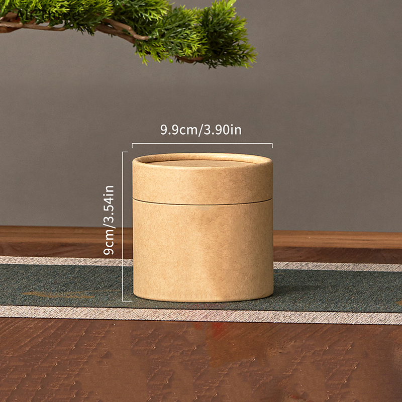 1PCS Kraft Paperboard Tubes Ro - Coffee Tea Containers ulasan dan harga