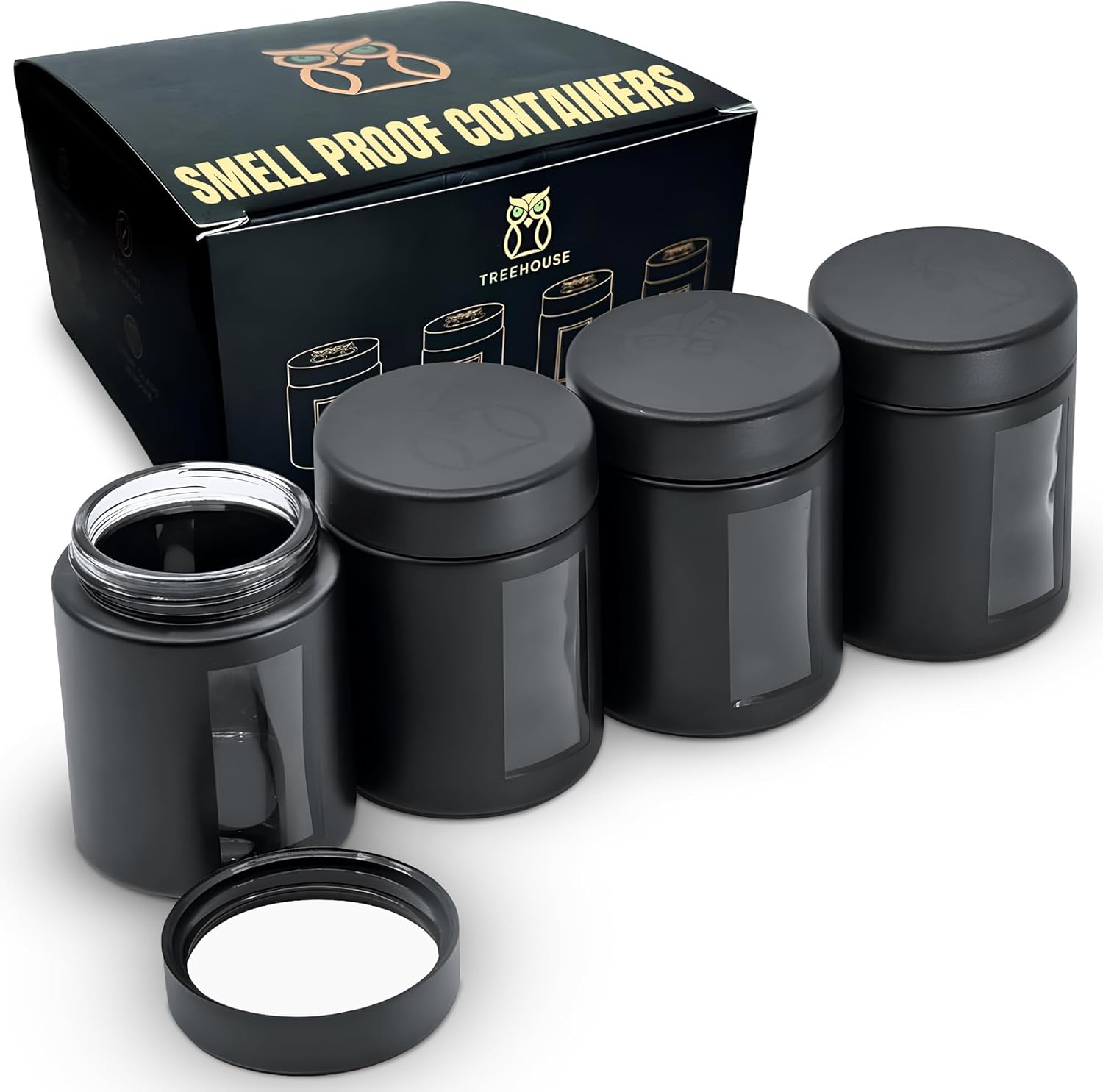 Treehouse Smell Proof Containe - Coffee Tea Containers ulasan dan harga