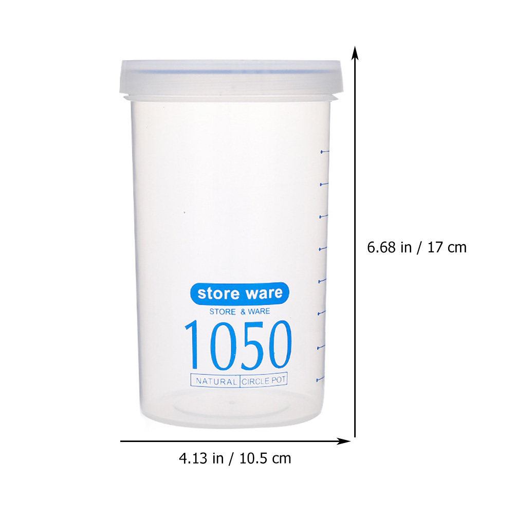 2Pcs Premium Airtight Food Sto - Coffee Tea Containers ulasan dan harga