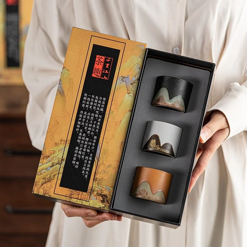 Gift Box,Japanese Ceramic Tea  - Coffee Tea Drawer Organizer ulasan dan harga
