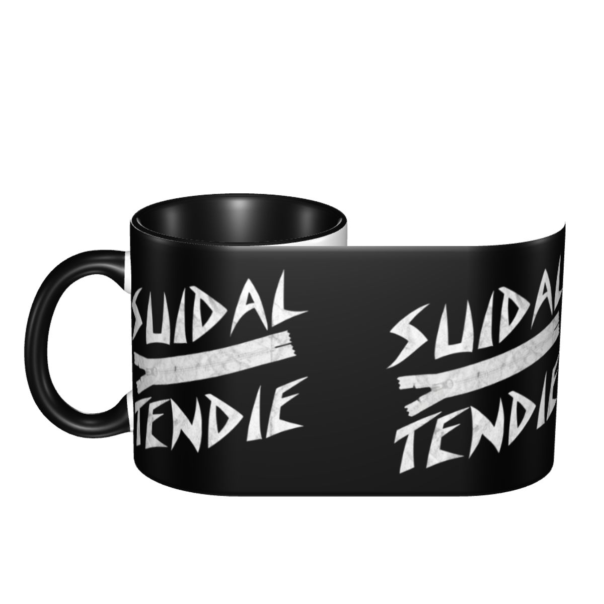 Custom Thrash Metal Band Suici - Water Tea And Coffee ulasan dan harga