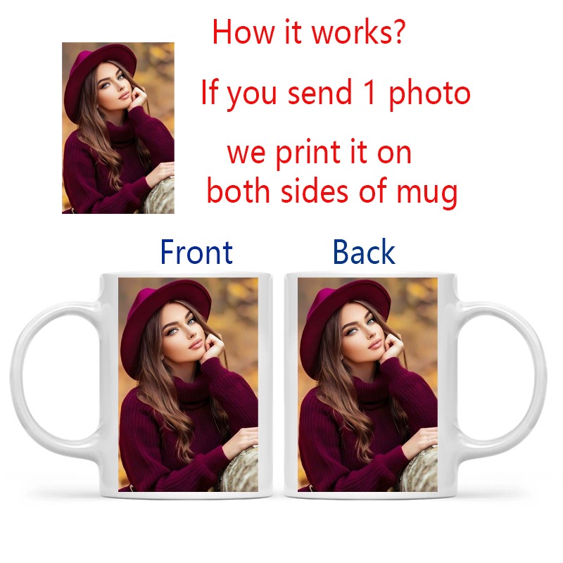 Personalized Your Photo Mug, C - Coffee Tea Name ulasan dan harga