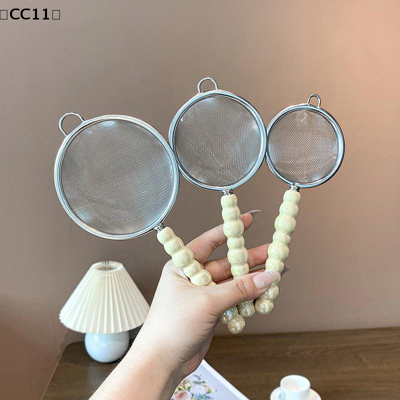 Tea Strainer With Pearl Cerami - Coffee Leaves Tea ulasan dan harga