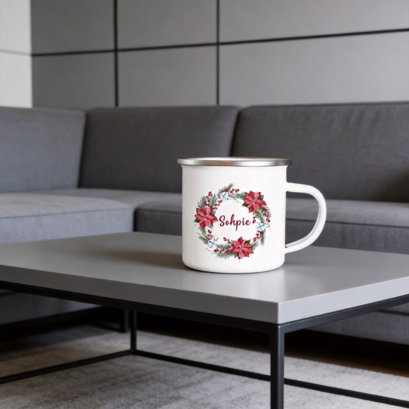 Custom Name Christmas Party Mu - Coffee Tea Name ulasan dan harga