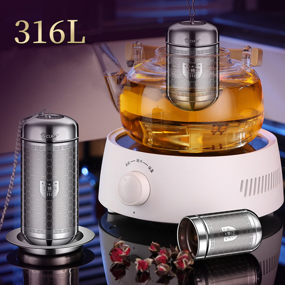 Stainless Steel Tea Infuser Te - Coffee Leaves Tea ulasan dan harga