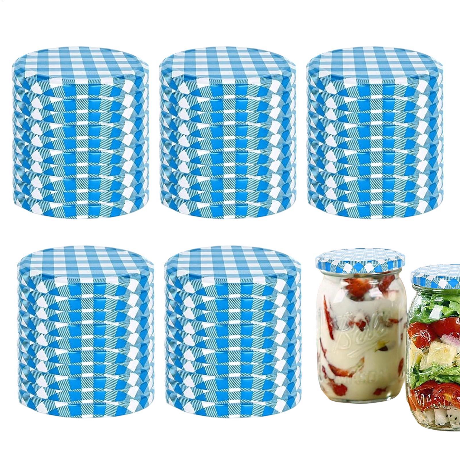 Canning Jar Lids 50 Piece Leak - Coffee Tea Jars ulasan dan harga
