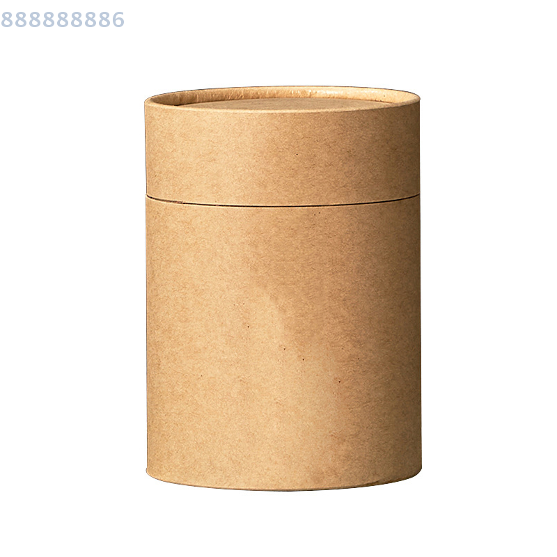 1PCS round Kraft Paperboard Tu - Coffee Tea Containers ulasan dan harga