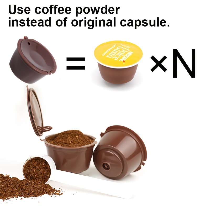 3Pcs Reusable Coffee Capsule F - Coffee Tea Paper Cups ulasan dan harga