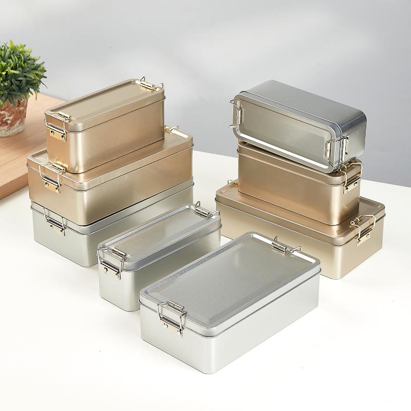 1/3Pcs Rectangular Tinplate Co - Coffee Tea Drawer Organizer ulasan dan harga