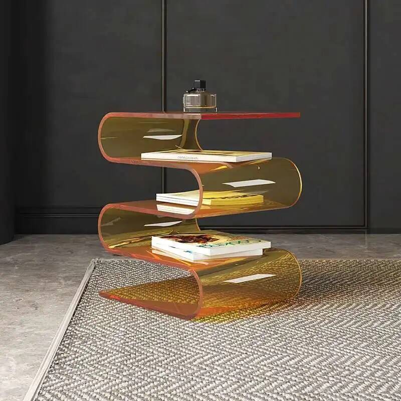Acrylic tea table modern coffe - Coffee Tea Lounge ulasan dan harga