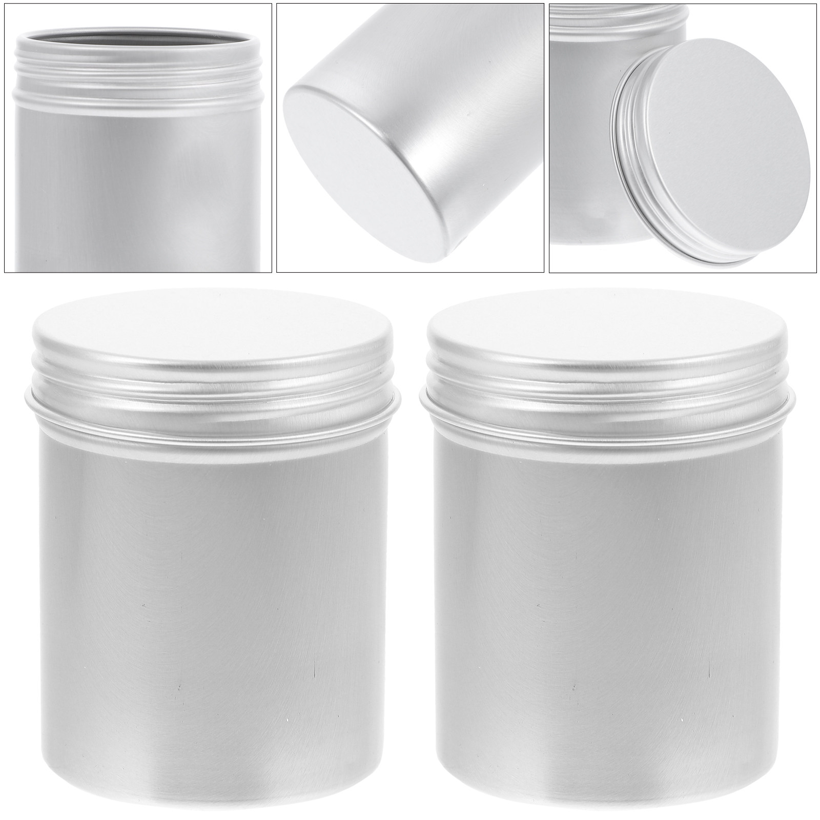 4Pcs Aluminum Mini Storage Can - Coffee Tea Containers ulasan dan harga