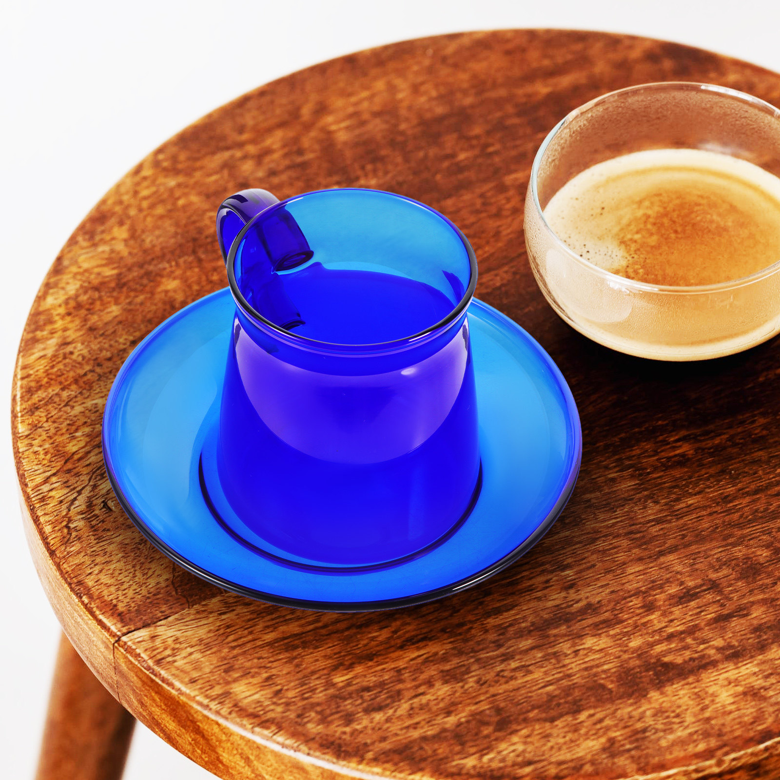 1Set Retro Glass Coffee Cup an - Water Tea And Coffee ulasan dan harga