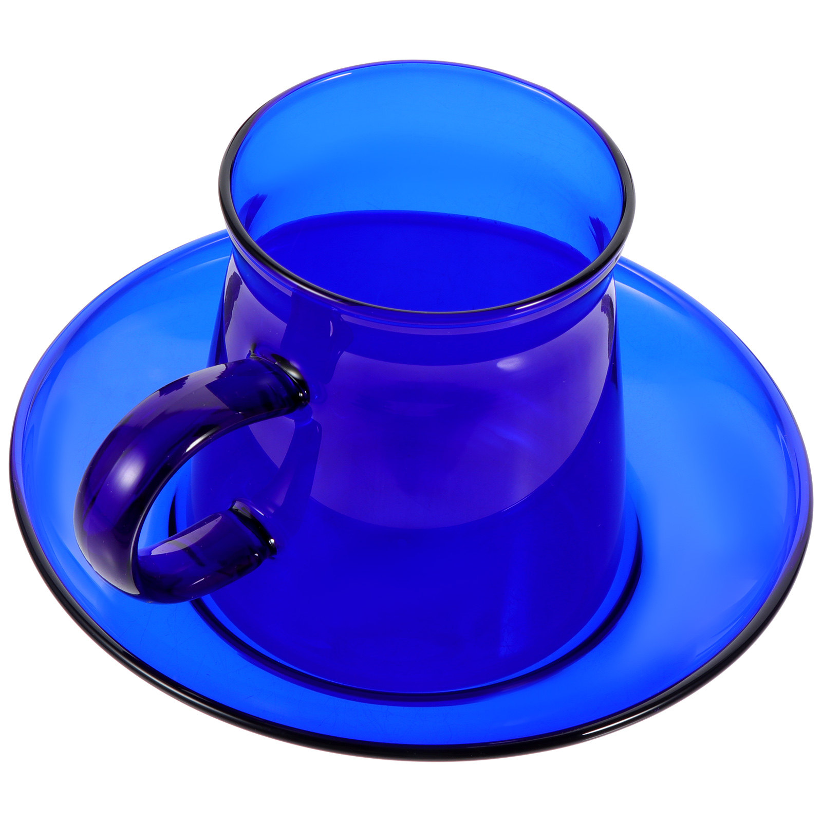 1Set Retro Glass Coffee Cup an - Water Tea And Coffee ulasan dan harga