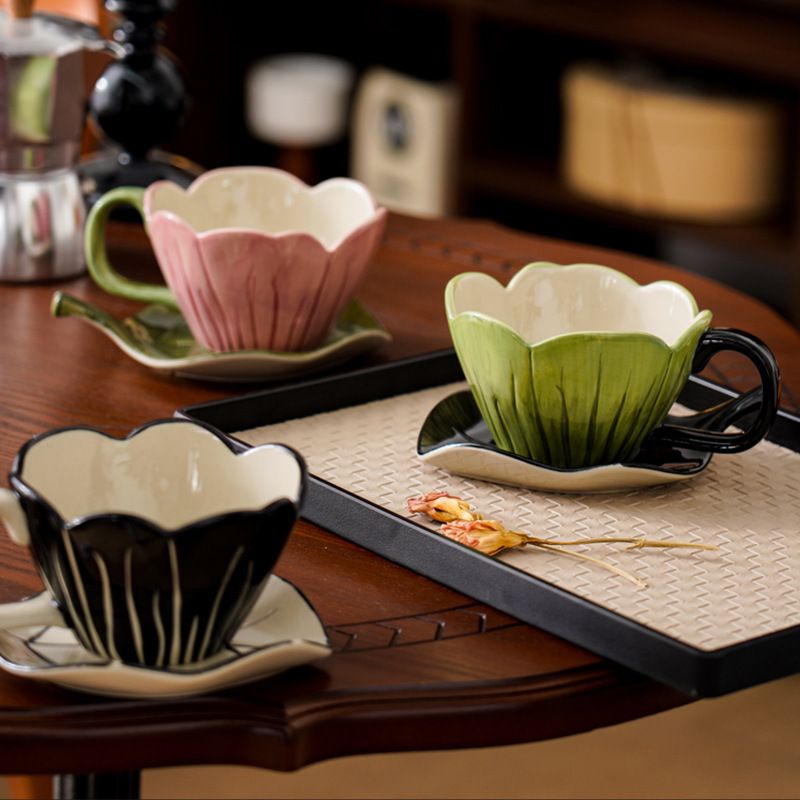 Irregular Hand-painted Coffee  - Coffee Leaves Tea ulasan dan harga