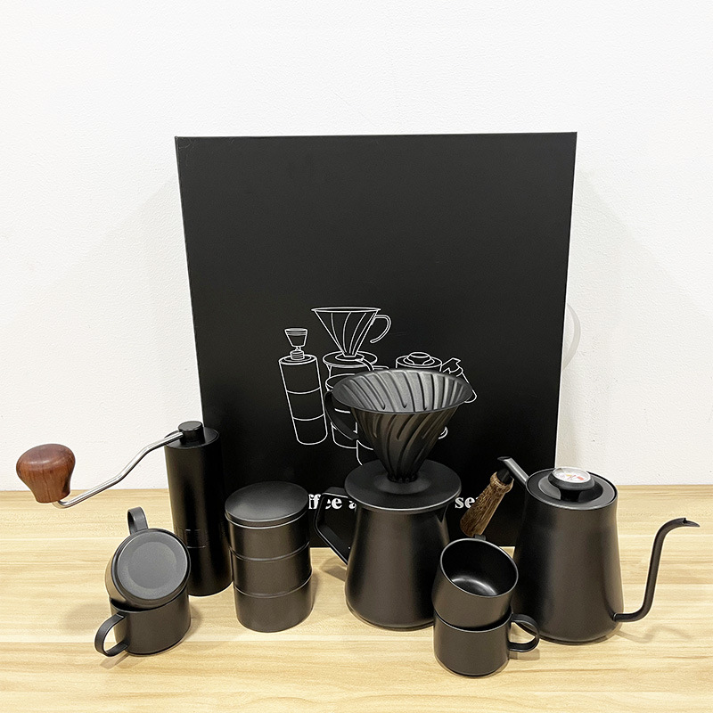 HIGHWIN Portable Coffee Set 7P - Coffee Bean & Tea Menu ulasan dan harga