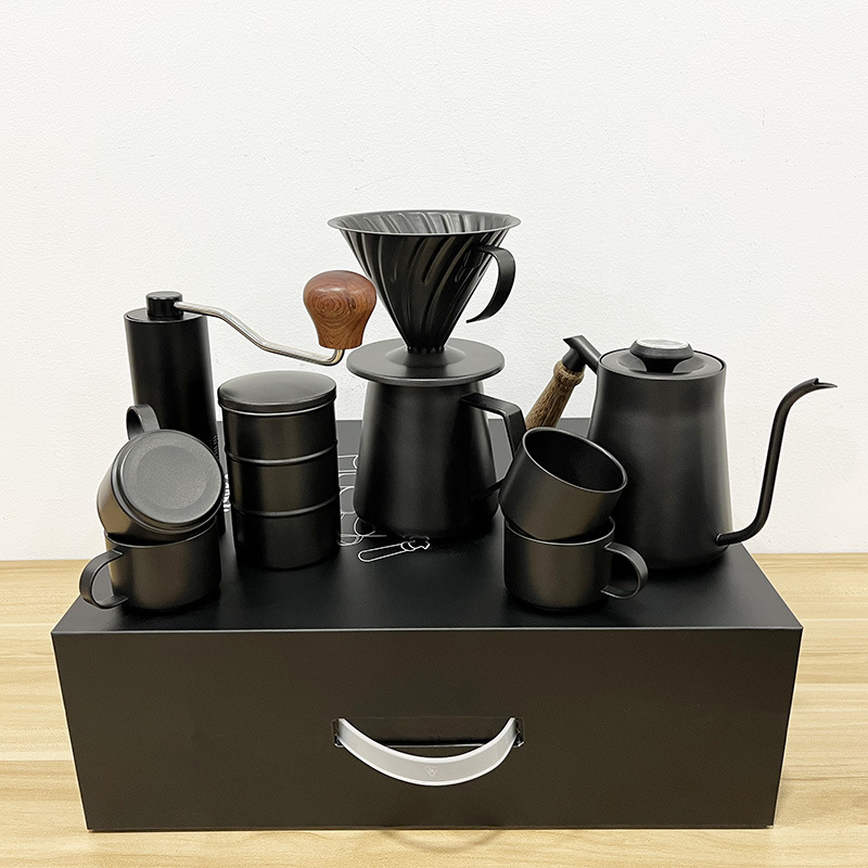 HIGHWIN Portable Coffee Set 7P - Coffee Bean & Tea Menu ulasan dan harga