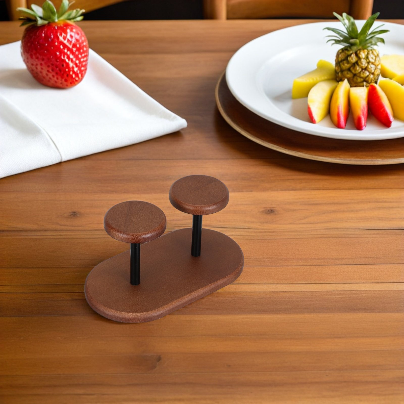 Walnut Coffee Cup Dispenser Wo - Coffee Tea Paper Cups ulasan dan harga