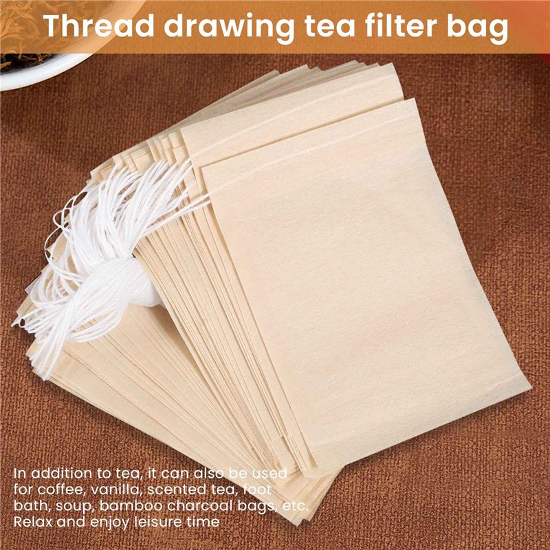 A21Q -600 Pack Tea Filter Bags - Coffee Leaves Tea ulasan dan harga