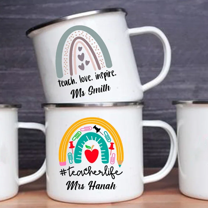 Personalized Custom Rainbow Wi - Coffee Tea Name ulasan dan harga