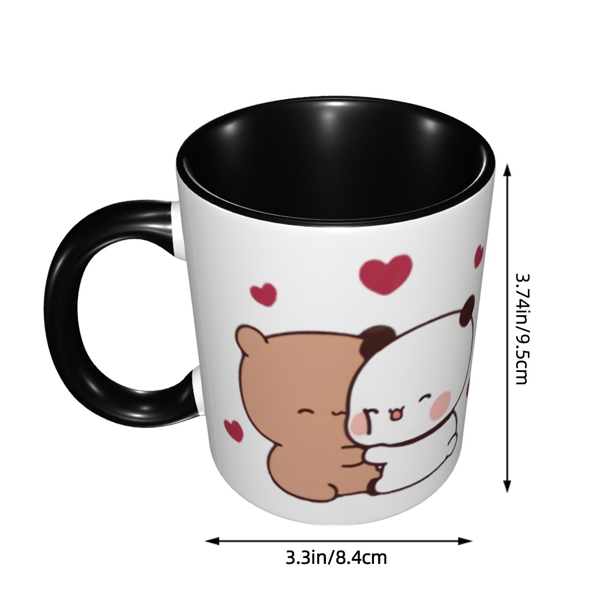 Personalized Panda Bear And Br - Water Tea And Coffee ulasan dan harga