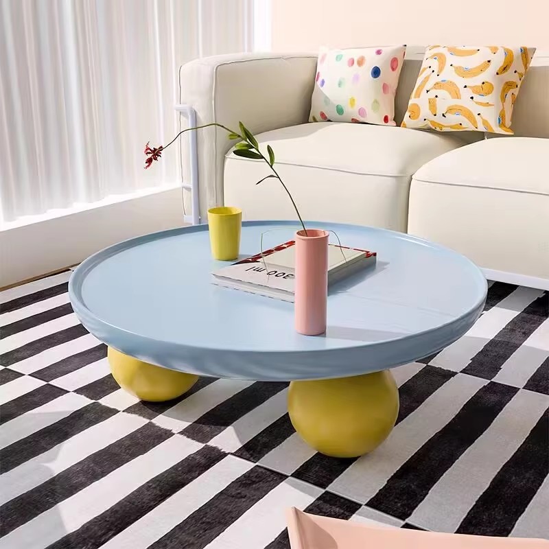 Coffee Tables Colorful Metal T - Coffee Tea Lounge ulasan dan harga