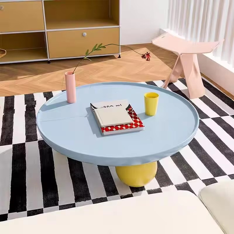 Coffee Tables Colorful Metal T - Coffee Tea Lounge ulasan dan harga