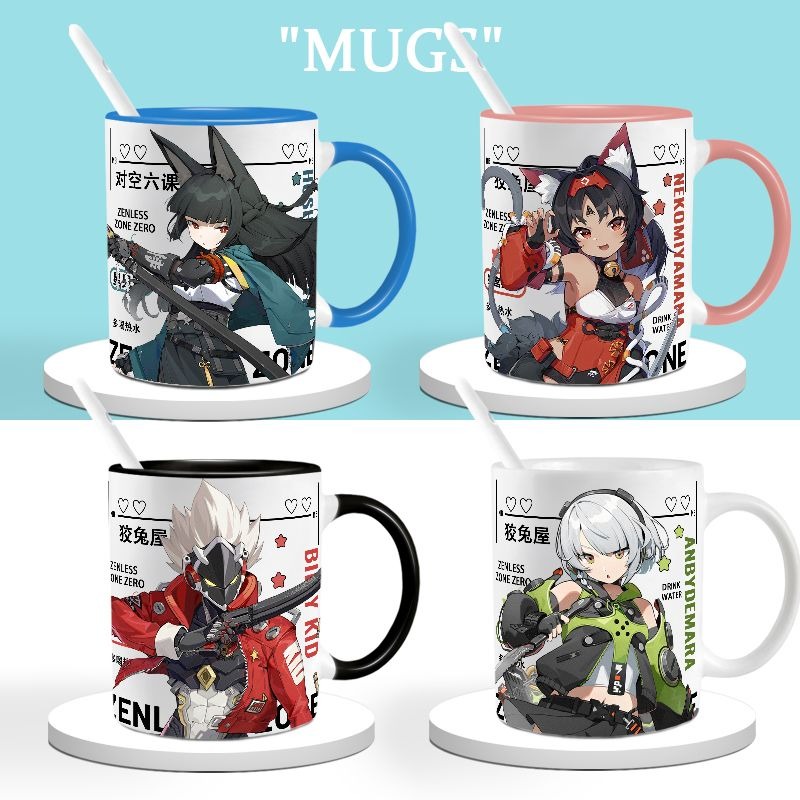 Anime Zenless Zone Zero Cospla - Coffee Tea Zone ulasan dan harga