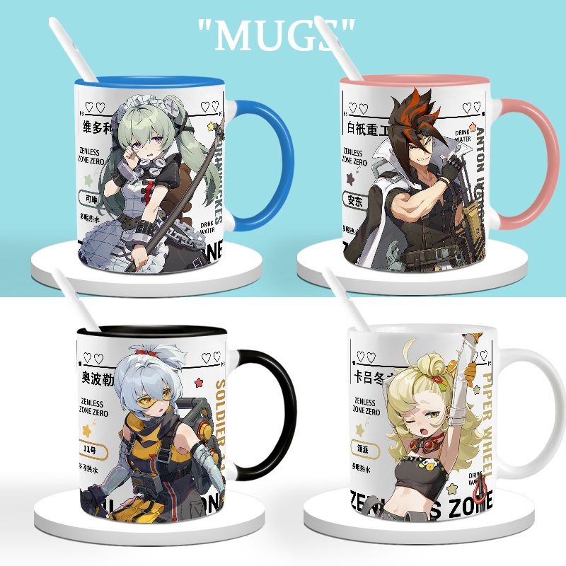 Anime Zenless Zone Zero Cospla - Coffee Tea Zone ulasan dan harga