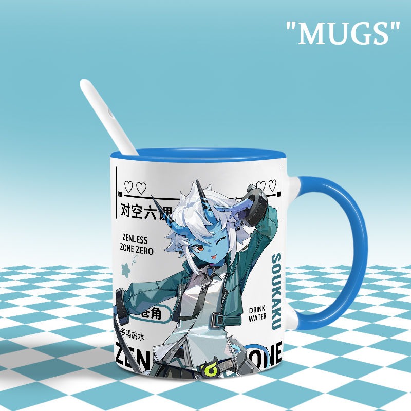 Anime Zenless Zone Zero Cospla - Coffee Tea Zone ulasan dan harga