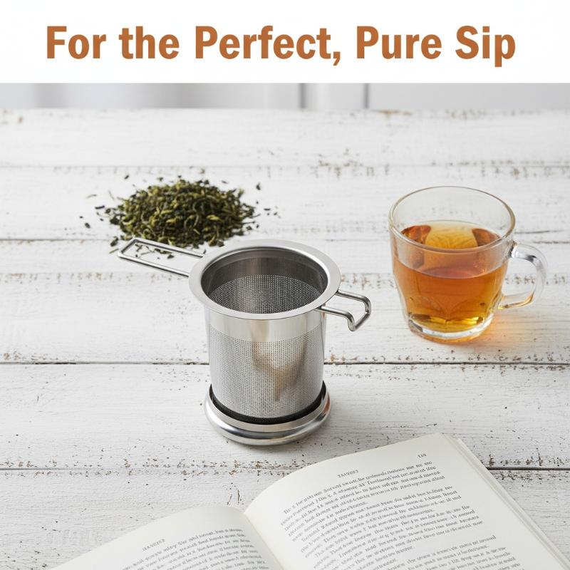 Stainless Steel Loose Leaf Tea - Coffee Leaves Tea ulasan dan harga