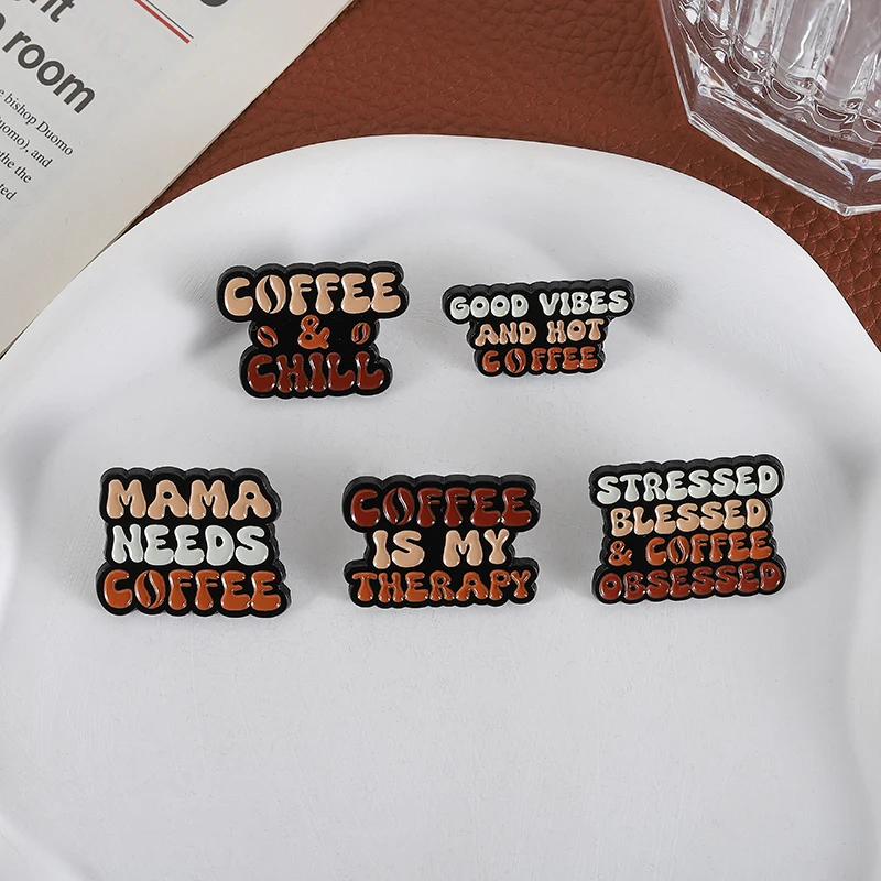 Stressed Blessed Coffee Obsess - Coffee Tea Name ulasan dan harga