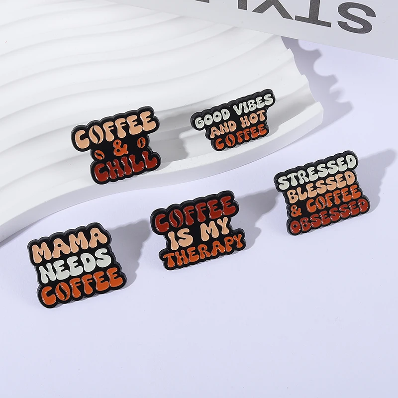 Stressed Blessed Coffee Obsess - Coffee Tea Name ulasan dan harga