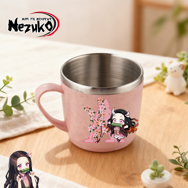 Demon Slayer Stainless Steel W - Coffee Tea Name ulasan dan harga