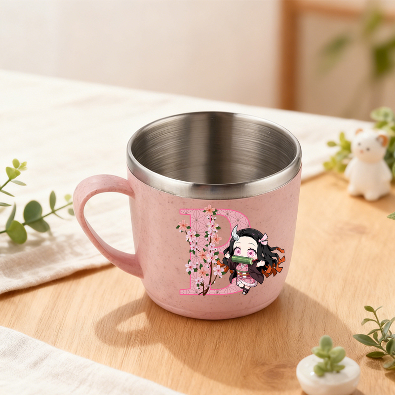 Demon Slayer Stainless Steel W - Coffee Tea Name ulasan dan harga