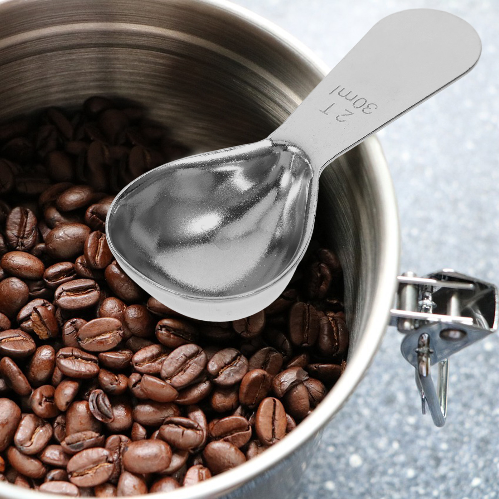 2Pcs Stainless Steel Coffee Me - Coffee Tea Bean Leaf ulasan dan harga