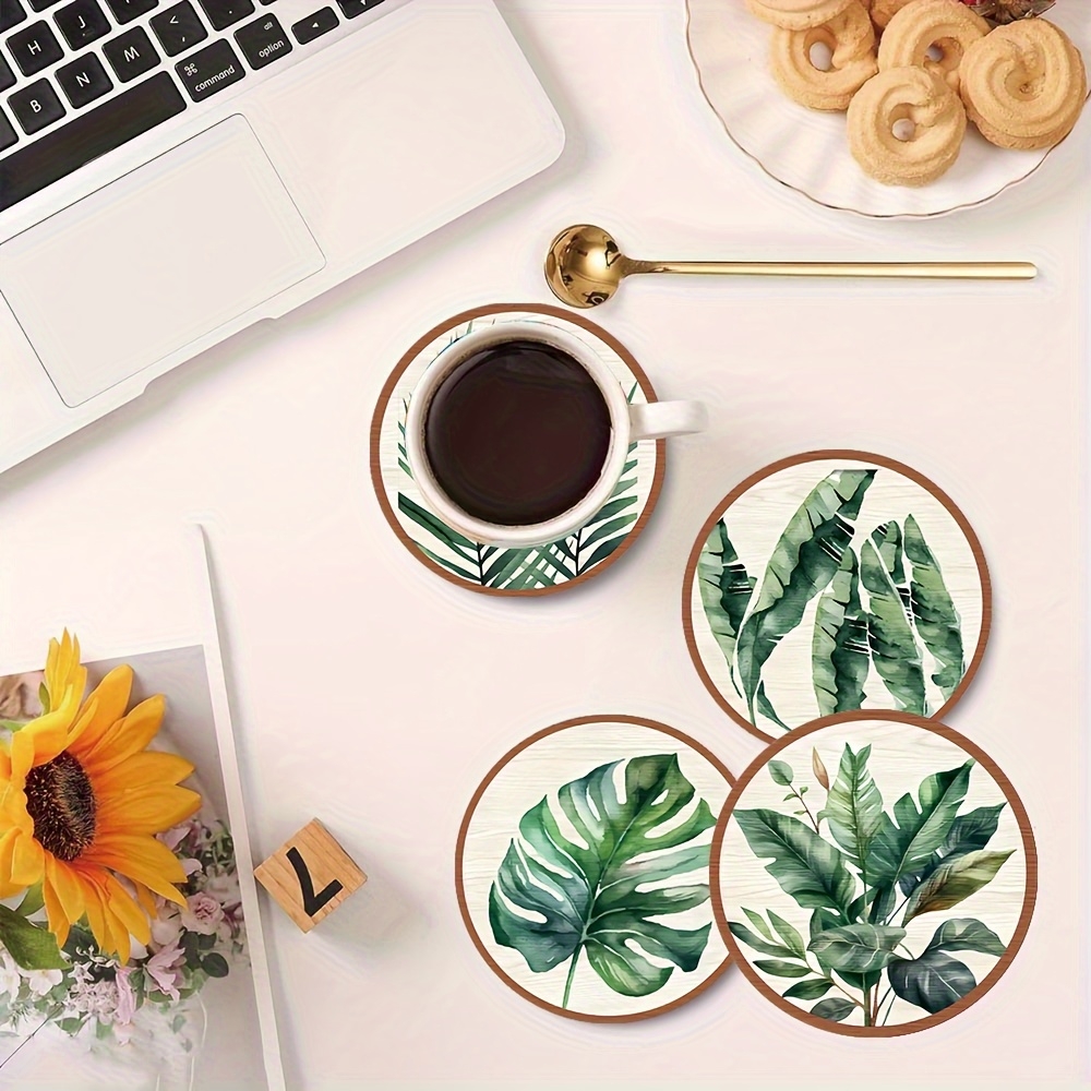 2D Flat 5pcs Tropical Plant gr - Coffee Leaves Tea ulasan dan harga