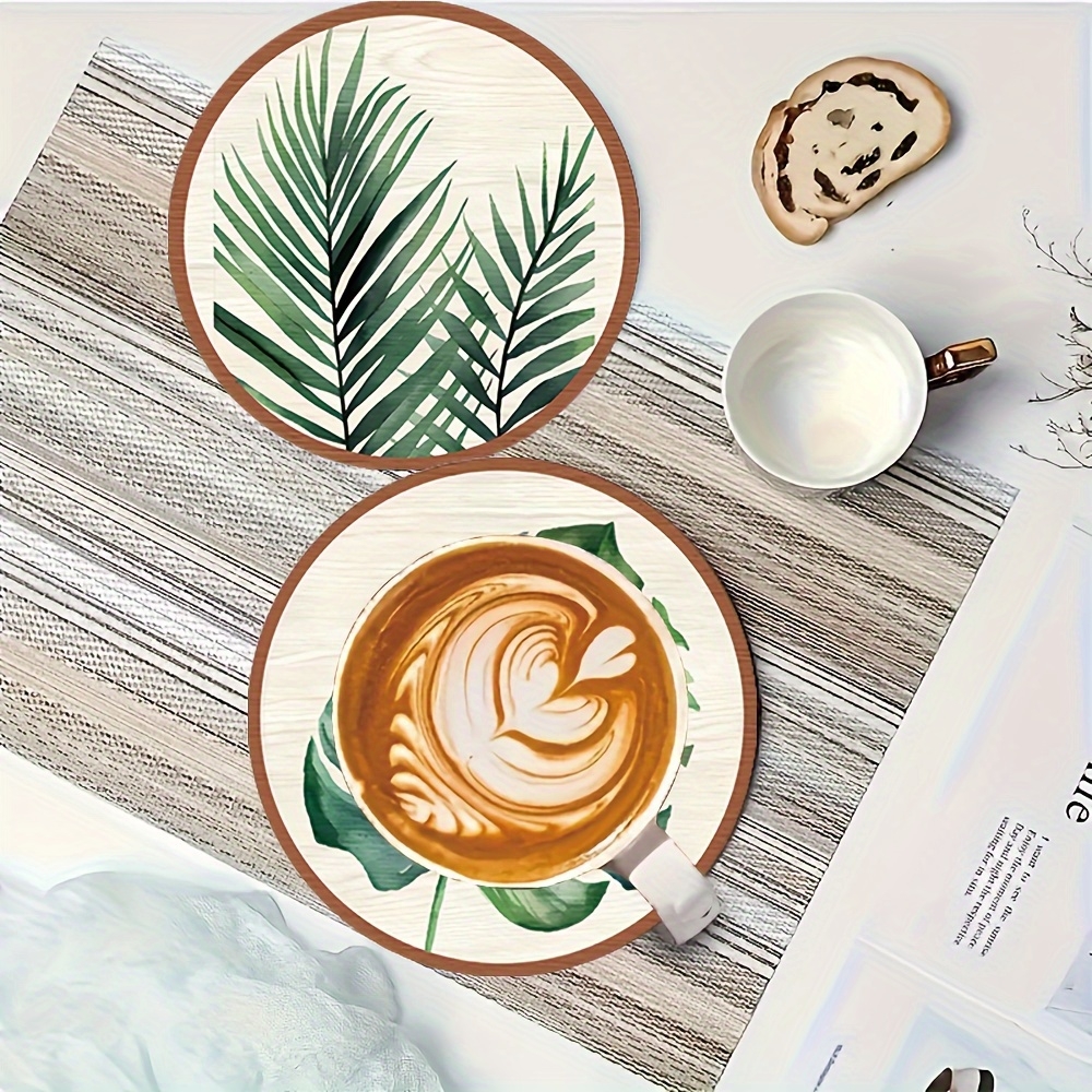 2D Flat 5pcs Tropical Plant gr - Coffee Leaves Tea ulasan dan harga