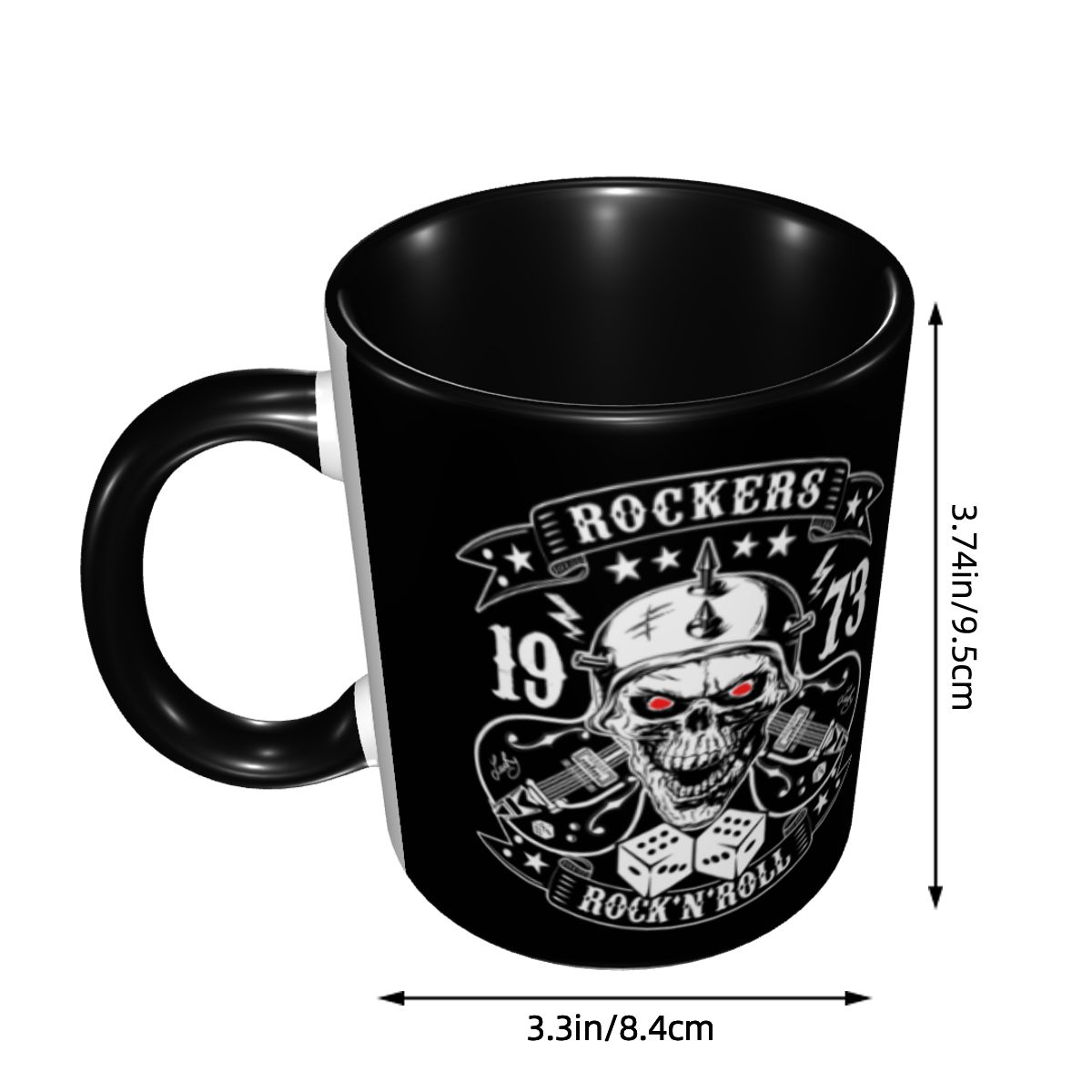Personalized Rockabilly Rock S - Water Tea And Coffee ulasan dan harga
