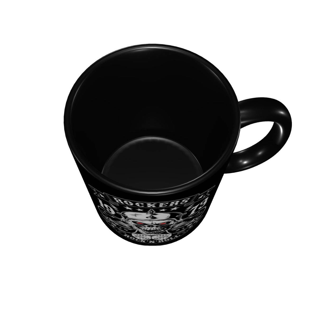 Personalized Rockabilly Rock S - Water Tea And Coffee ulasan dan harga