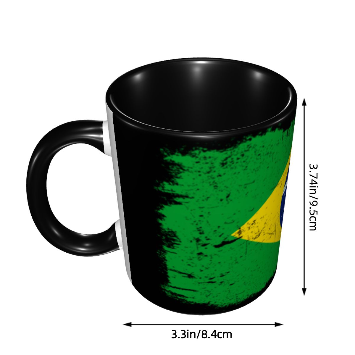 Custom Brazil Flag Brazilian F - Water Tea And Coffee ulasan dan harga