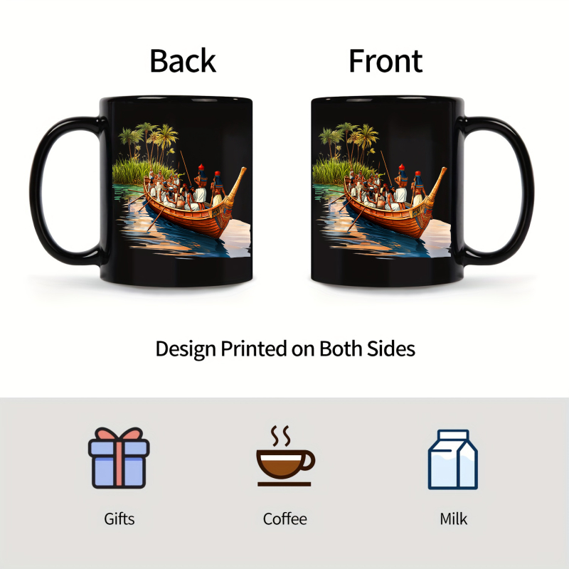 Ceramic mugs, black ancient Eg - Coffee Tea Near ulasan dan harga