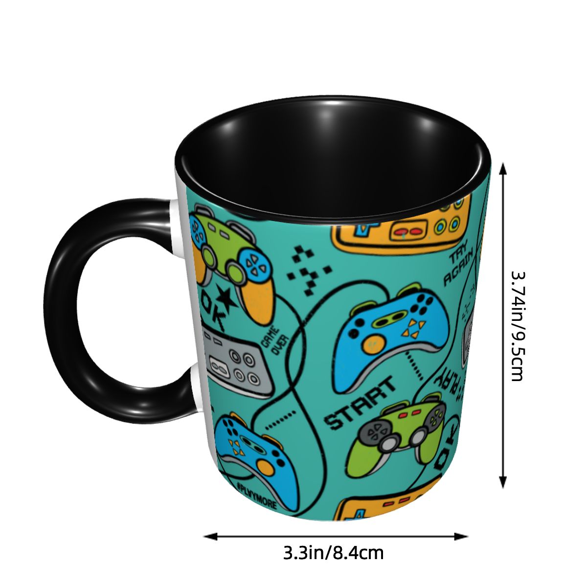 Custom Game Controller Mug DIY - Water Tea And Coffee ulasan dan harga