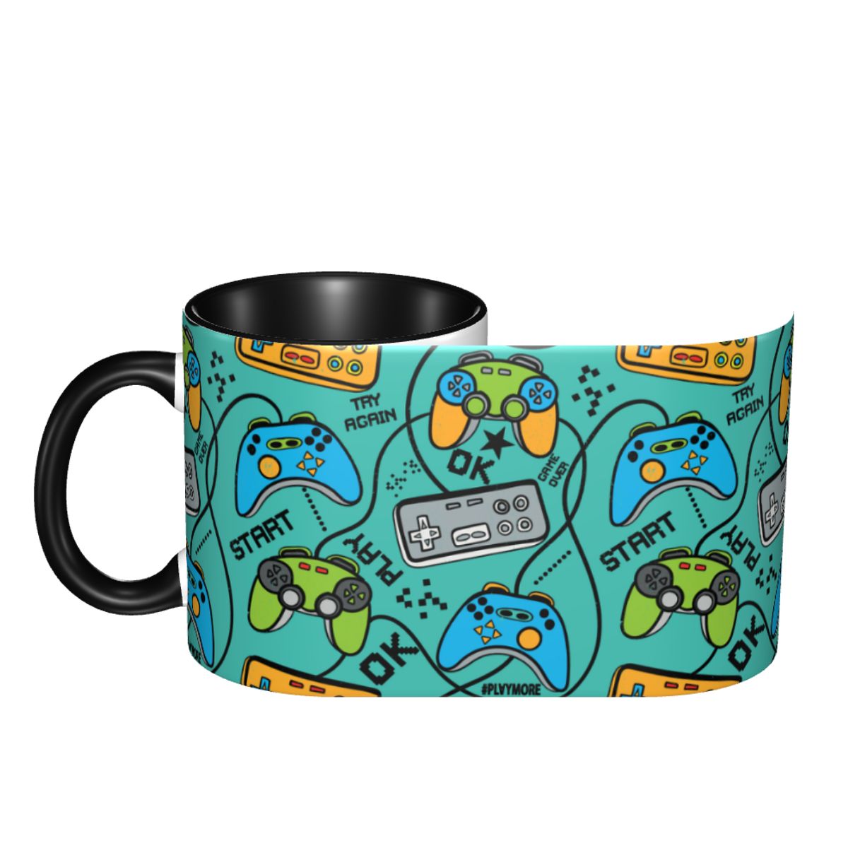 Custom Game Controller Mug DIY - Water Tea And Coffee ulasan dan harga