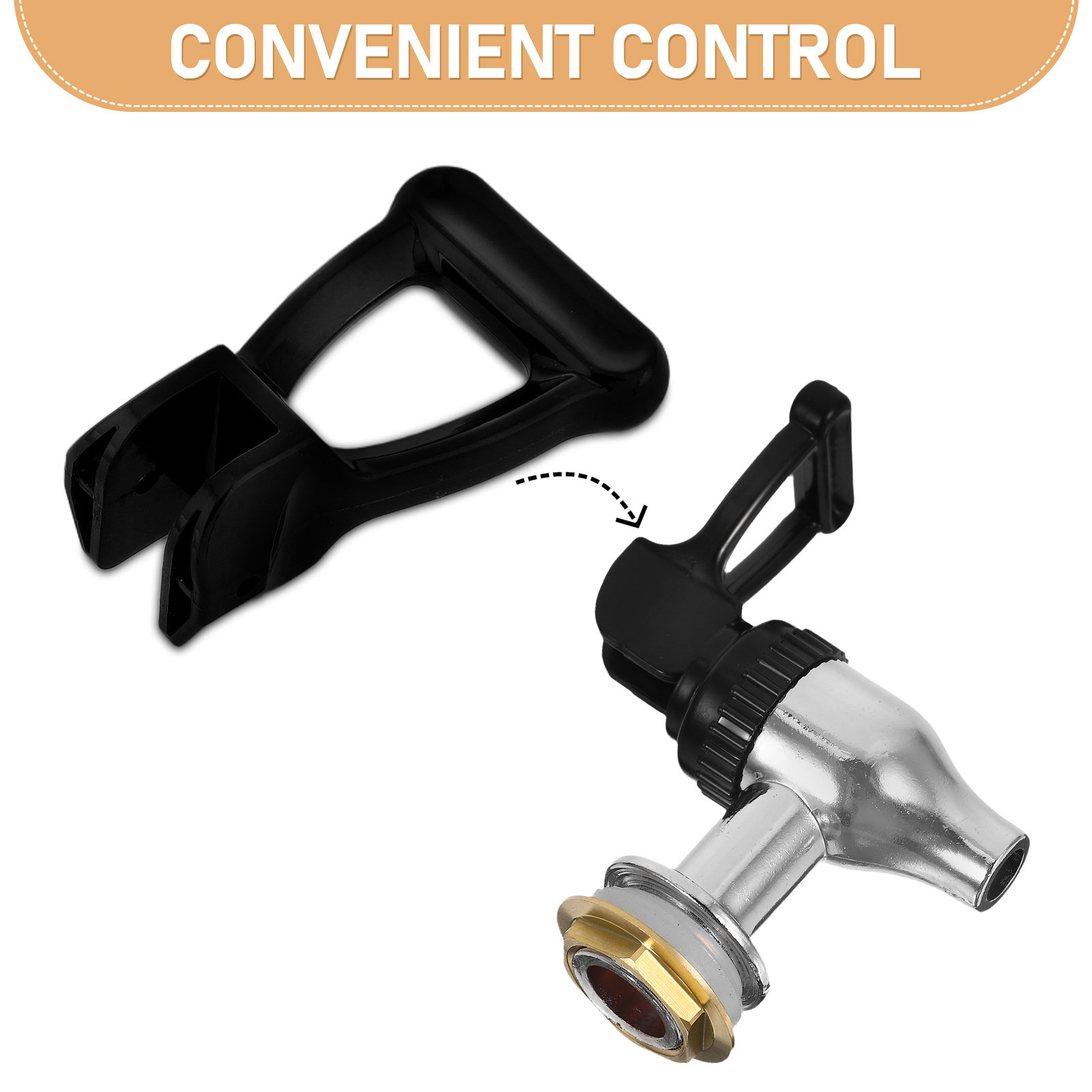 2Pcs Faucet Handle Repair Part - Water Tea And Coffee ulasan dan harga